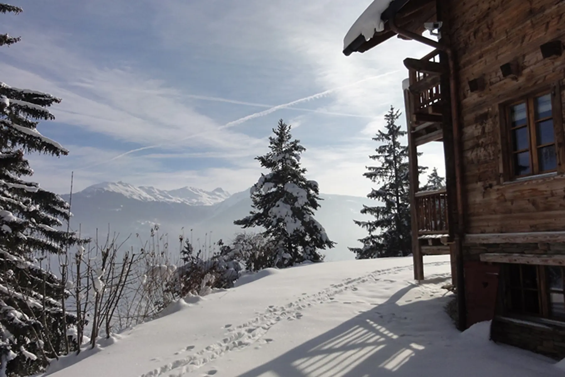Chaletgarten in Crans-Montana – ein Konzept