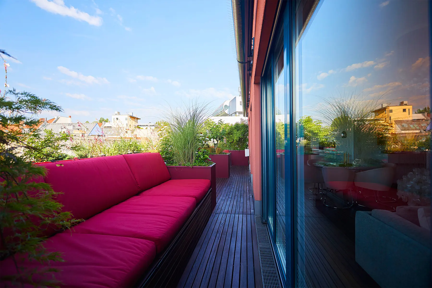 Dachterrassengarten in München